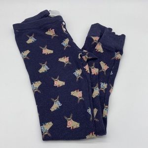 Old Navy xs Pug dog Christmas pajama bottoms